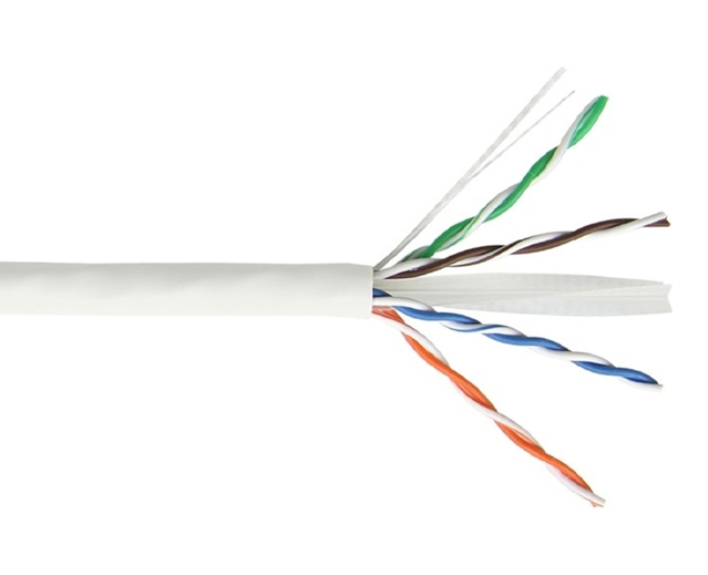 BLACKSTONE CAT6A U/UTP Ethernet Bulk Cable, Indoor, 1000ft, 23AWG 4 Pair Solid P