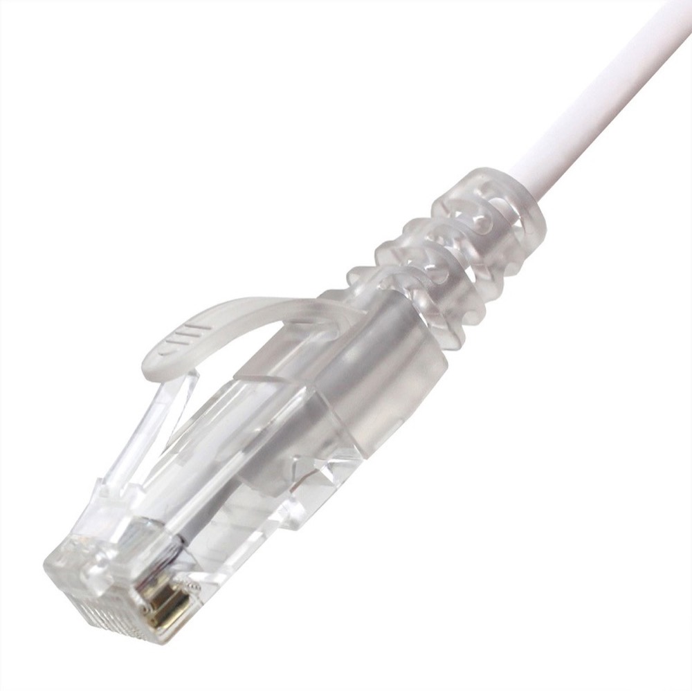 Black-Stone Cat6 UTP Patch cord, 1M, White - BSAC1M600-WH