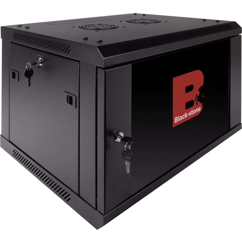 BLACKSTONE VLINE 6U 600mm Depth Wall-Mount Networking Cabinet